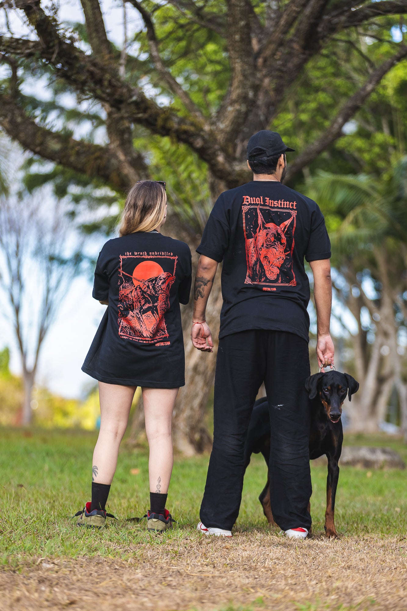 Camiseta - Dual Instinct | Dobermann